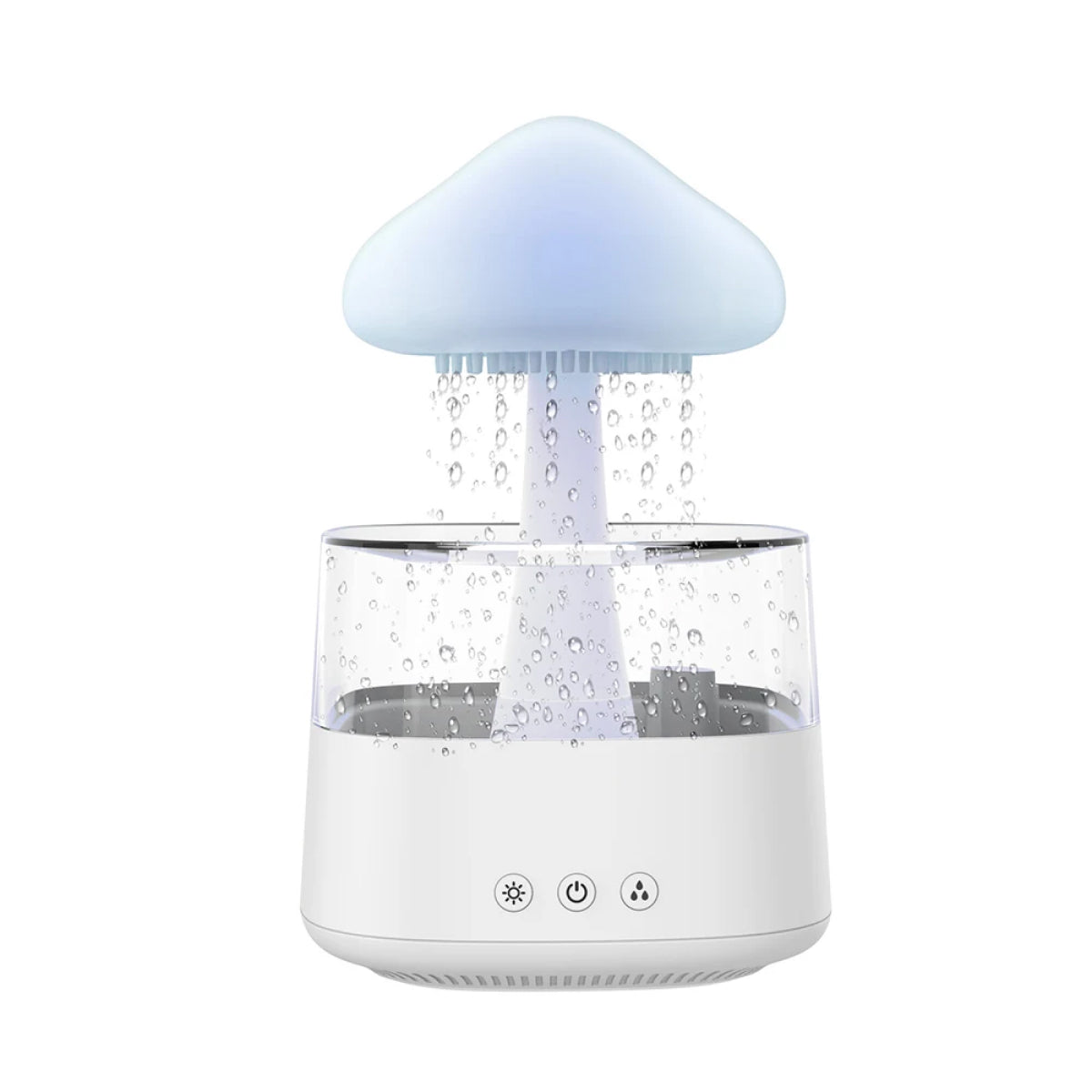 Mushroom Lamp and Humidifier | 2-in-1 Rain Cloud Diffuser for Relaxation and Comfort