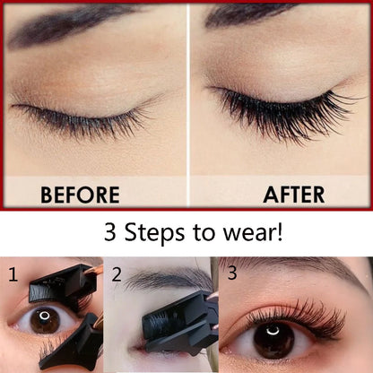 Magnetic Eyelashes Set | Easy Application & Long-Lasting Glam | No Glue Needed