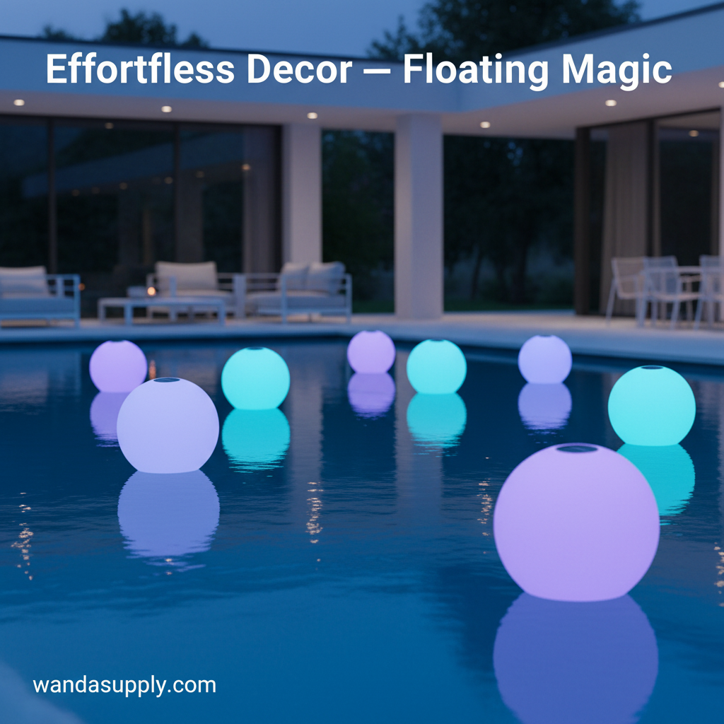 Solar Waterproof Globe Light for Outdoor Garden, Patio, and Landscape Lighting