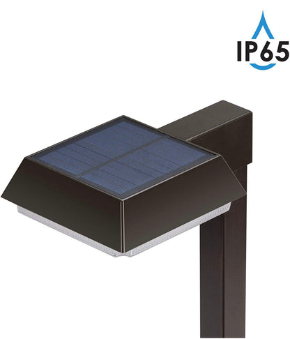 Solar LED Pathway Lights 30 Lumen Oil-Rubbed Bronze, 6-Pack for Outdoor Garden & Landscape Lighting