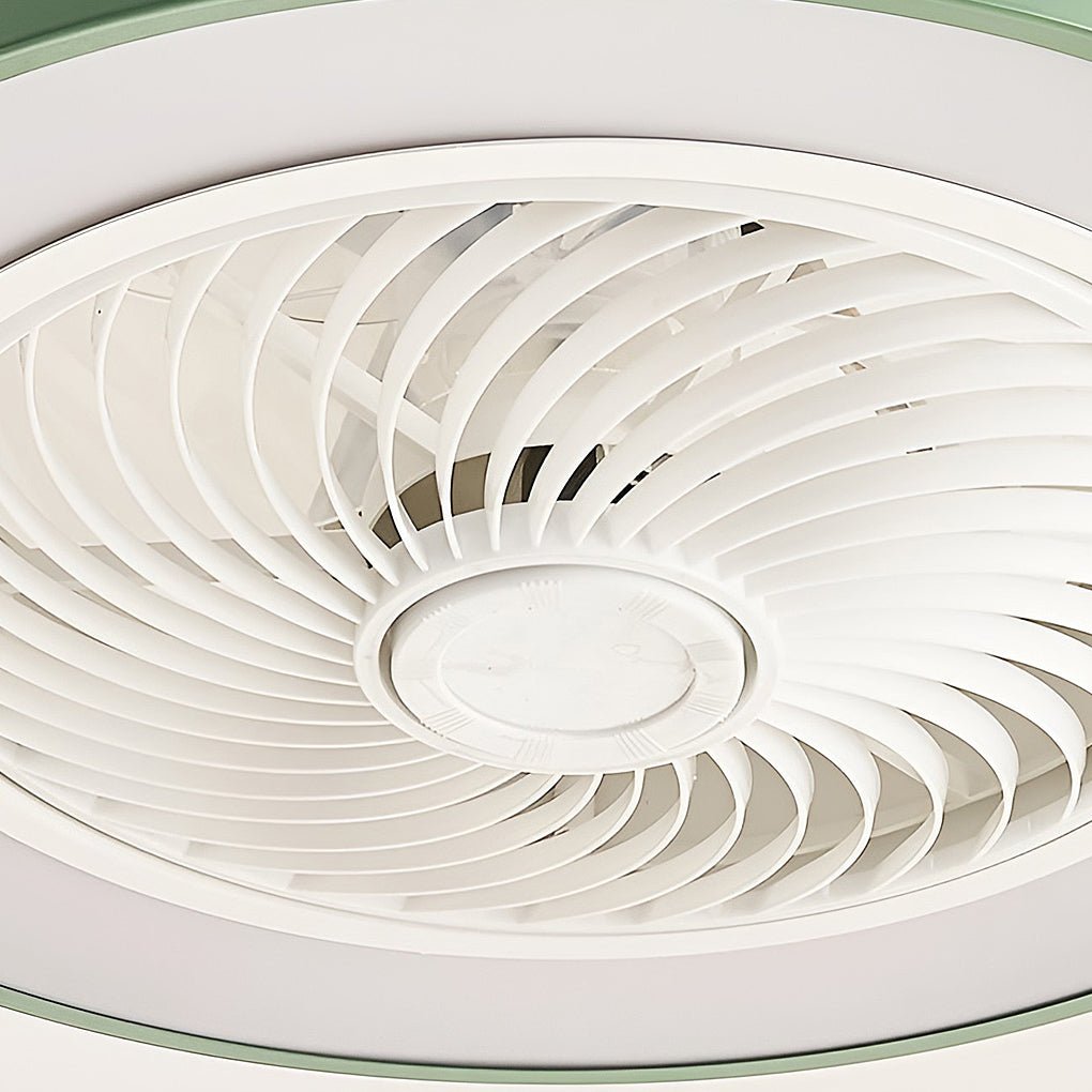 Inverter Bladed Ceiling Fan with Remote Control and Light - Energy-Efficient Wind-Guiding Ceiling Fan for Home & Office Use