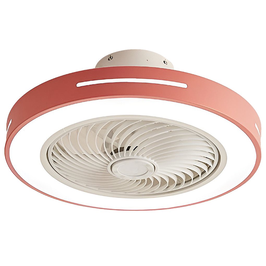 Inverter Ceiling Light with Fan: Compact Folding Blade Design Hidden Recessed Light and Fan Combo for Indoor Use Smart, Low Height Nordic Style, Ideal for Kitchens and Small Spaces