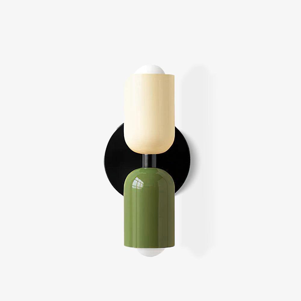 Double Wall Lamp | LED, Metal Construction & Adjustable Upward/Downward Light for Indoor Use