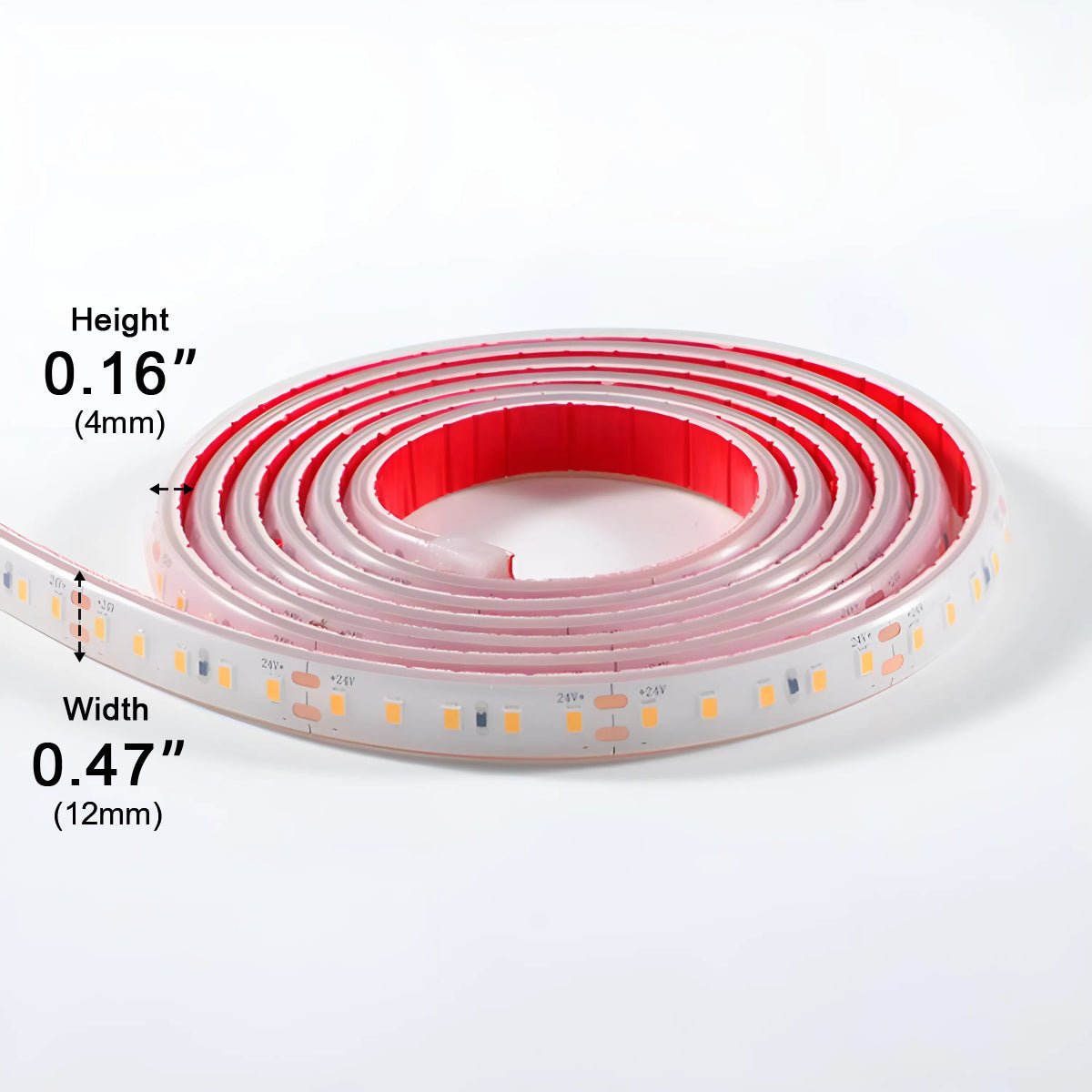 24V Low Voltage Waterproof LED Linear Strip Lights – Flexible Recessed Outdoor & Underwater Lighting for Garden, Patio, Pool