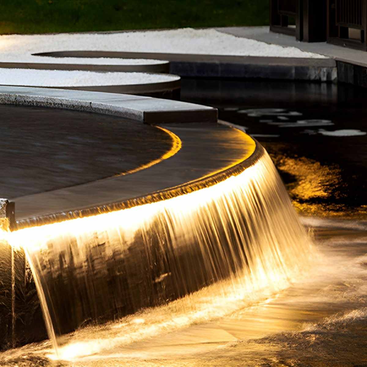 24V Low Voltage Waterproof LED Linear Strip Lights – Flexible Recessed Outdoor & Underwater Lighting for Garden, Patio, Pool