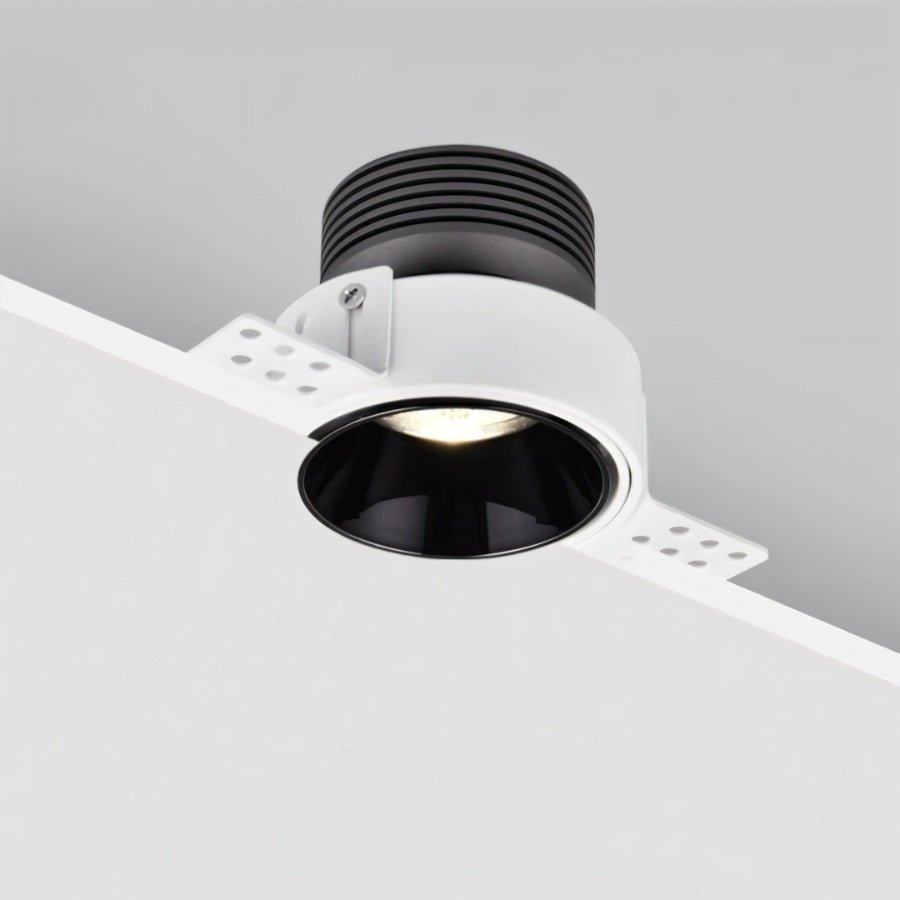 Trimless LED Downlight Fixture - Recessed Lighting for Modern Homes & Commercial Spaces