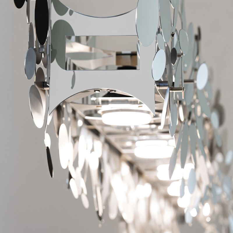 LED Chandelier Light | Adjustable Height, Energy-Saving & Modern Design for Home Decor