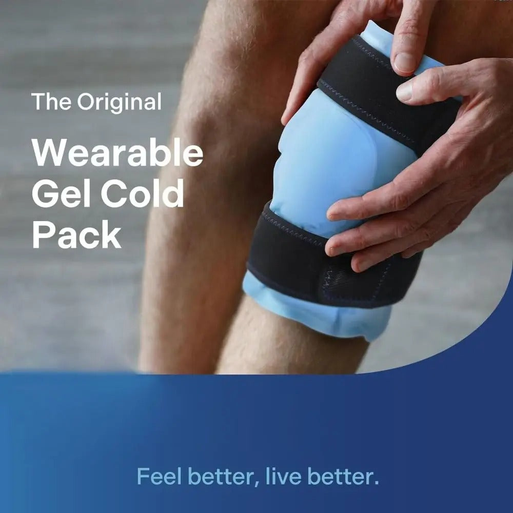 Gel Ice Wrap for Knees - Soothing Relief for Pain and Swelling