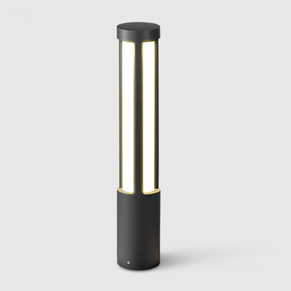 Tall Outdoor Commercial Light Post: Sleek Led Lights for Patio and Poolside Elegance