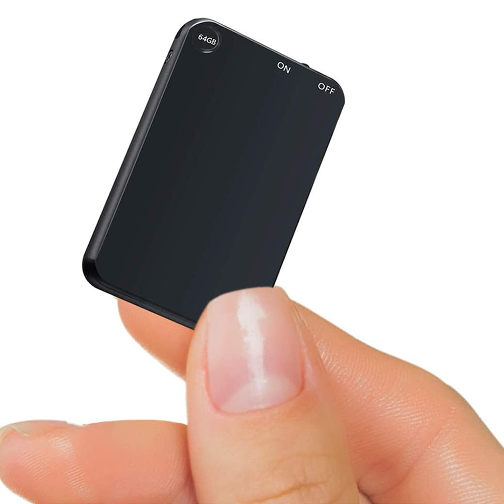 Mini Voice Recorder & Tiniest Listening Device with Phone Connectivity - Discreet Spy Audio Recorder