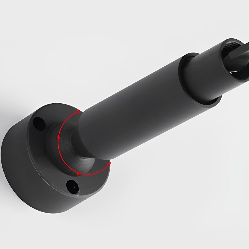 Modern Rotatable LED Strip Lights – Adjustable Linear Indoor Ceiling Light with Dimmable Remote