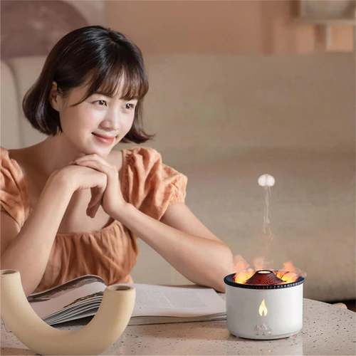 Volcano Aroma Diffuser - Volcanic Oil Diffuser for Relaxing Atmosphere