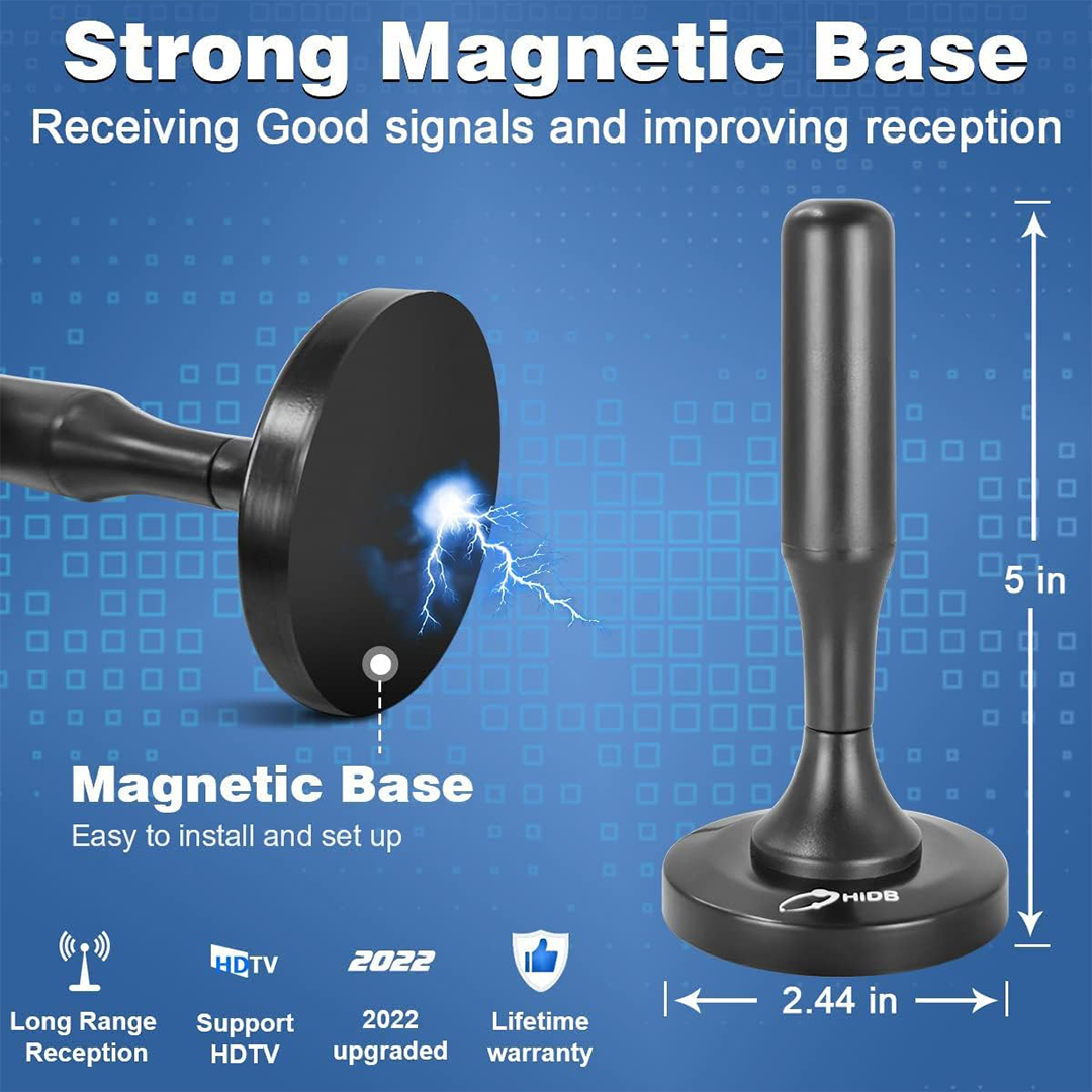 HDTV 4K Magnetic Digital Antenna