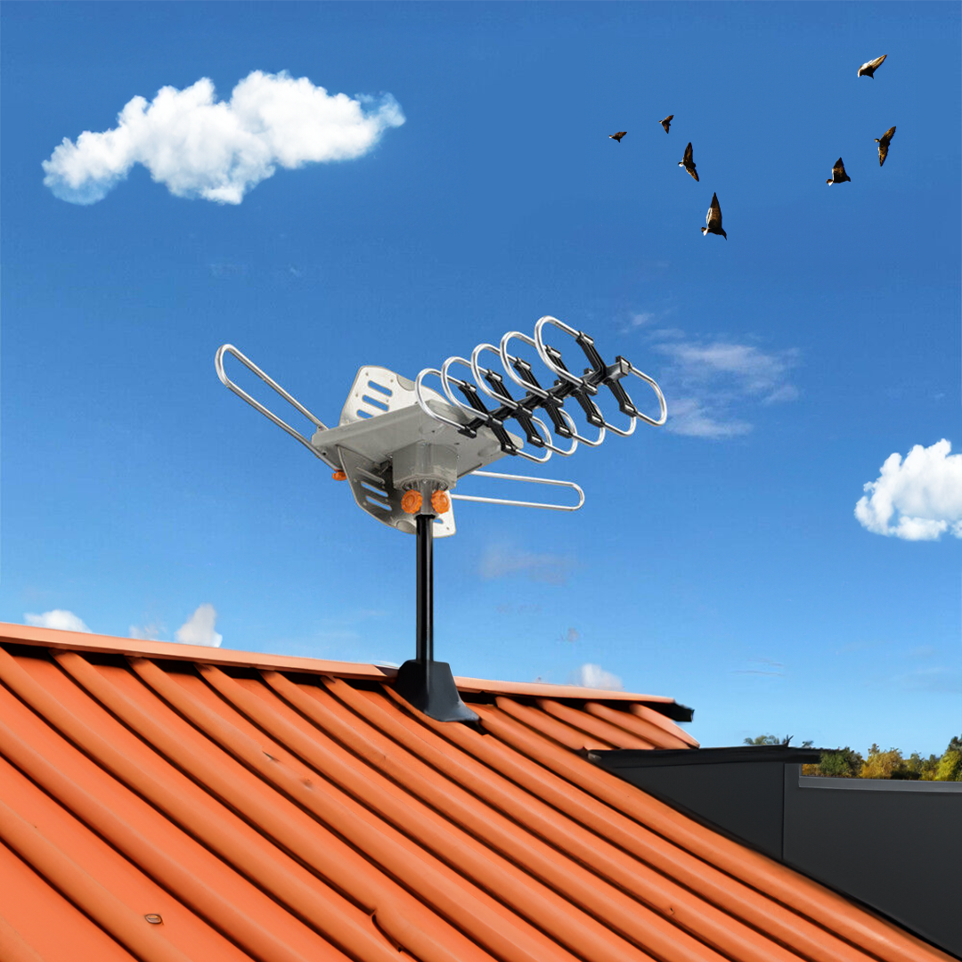 990 Mile Outdoor HD TV Antenna UHF VHF 4k