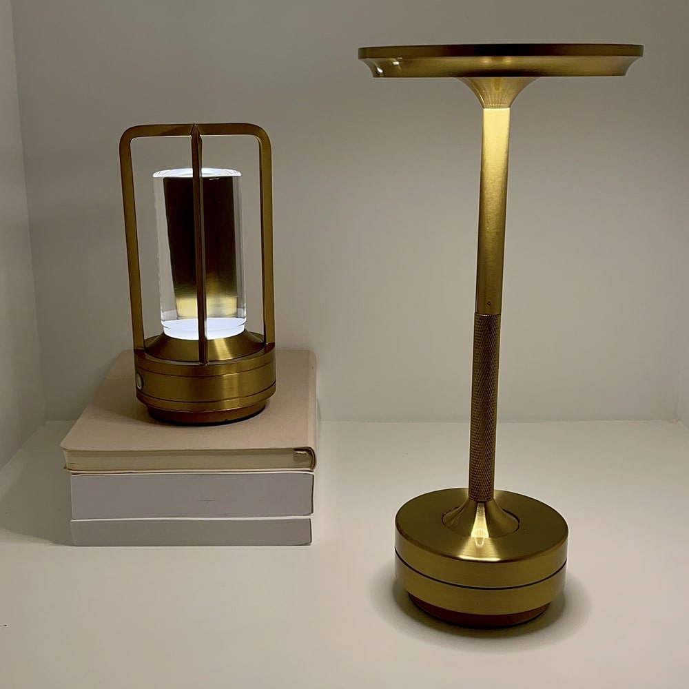 Ambient™ Metallic Cordless Table Lamp