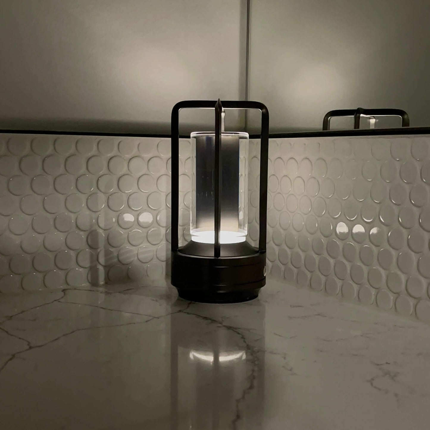 Ambient Lantern™ Cordless Crystal Table Lamp