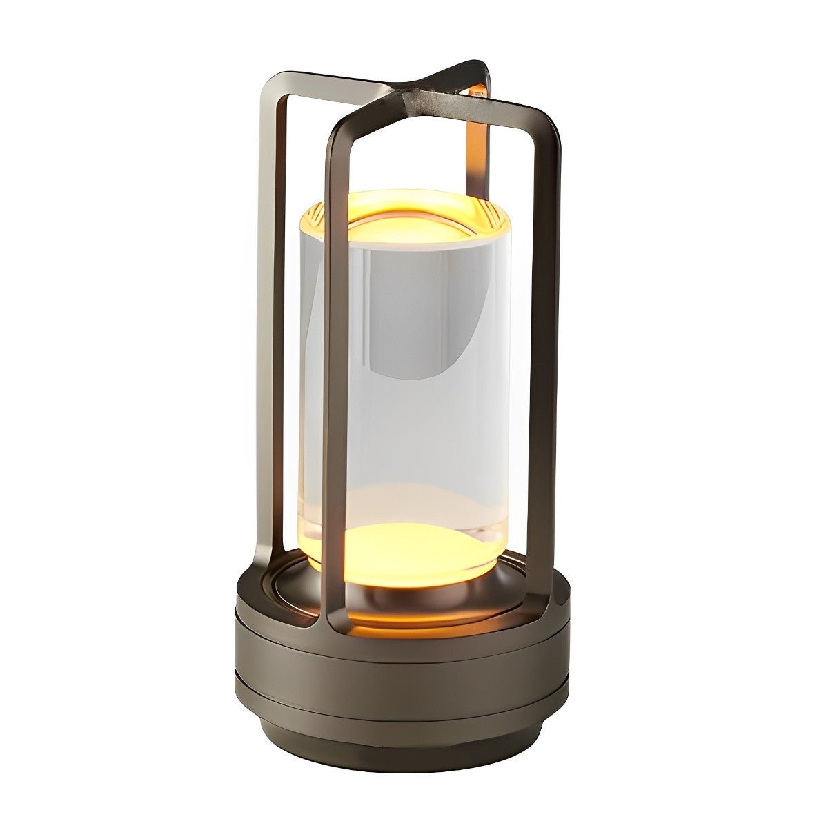 Portable Cordless Lantern Table Lamp with USB Rechargeable Touch Dimming for Nighttime Use & Outdoor Activities