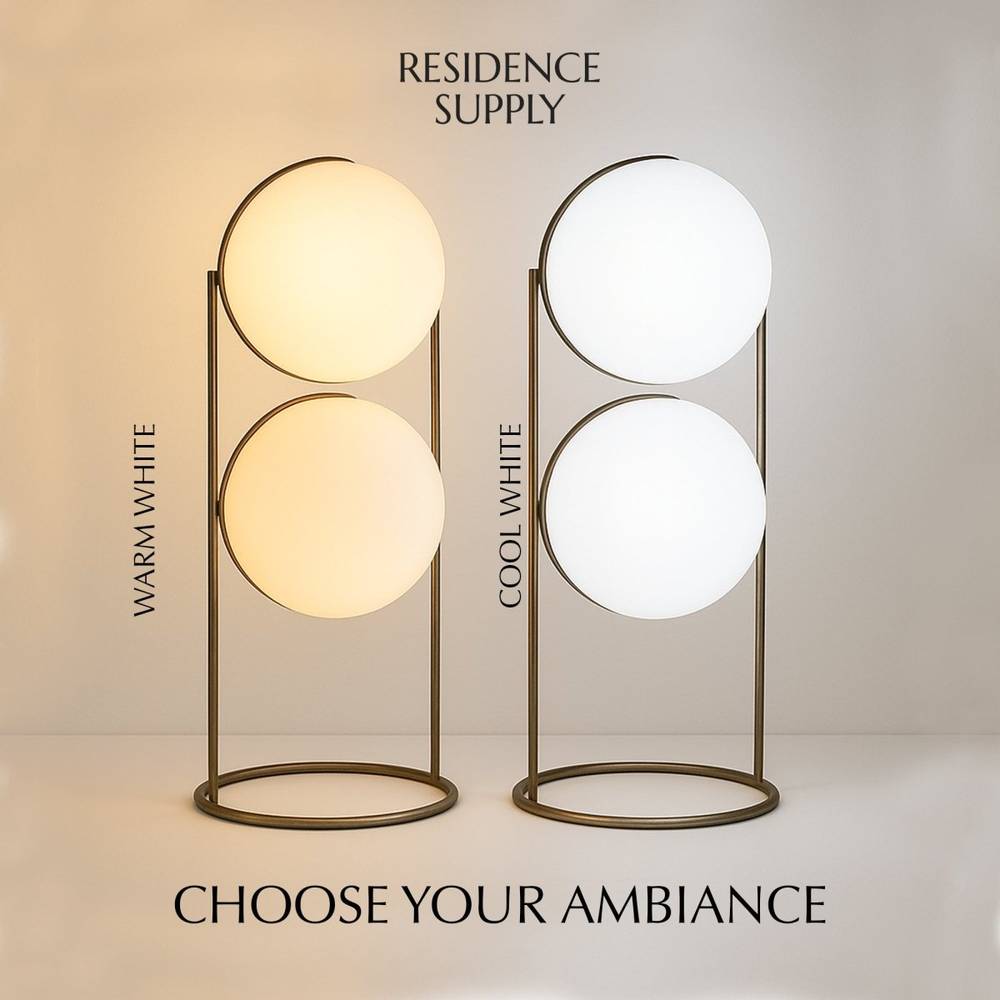 Rasu Floor Lamp | Stable, Slim Design with Adjustable Brightness for Living Room & Bedroom Use