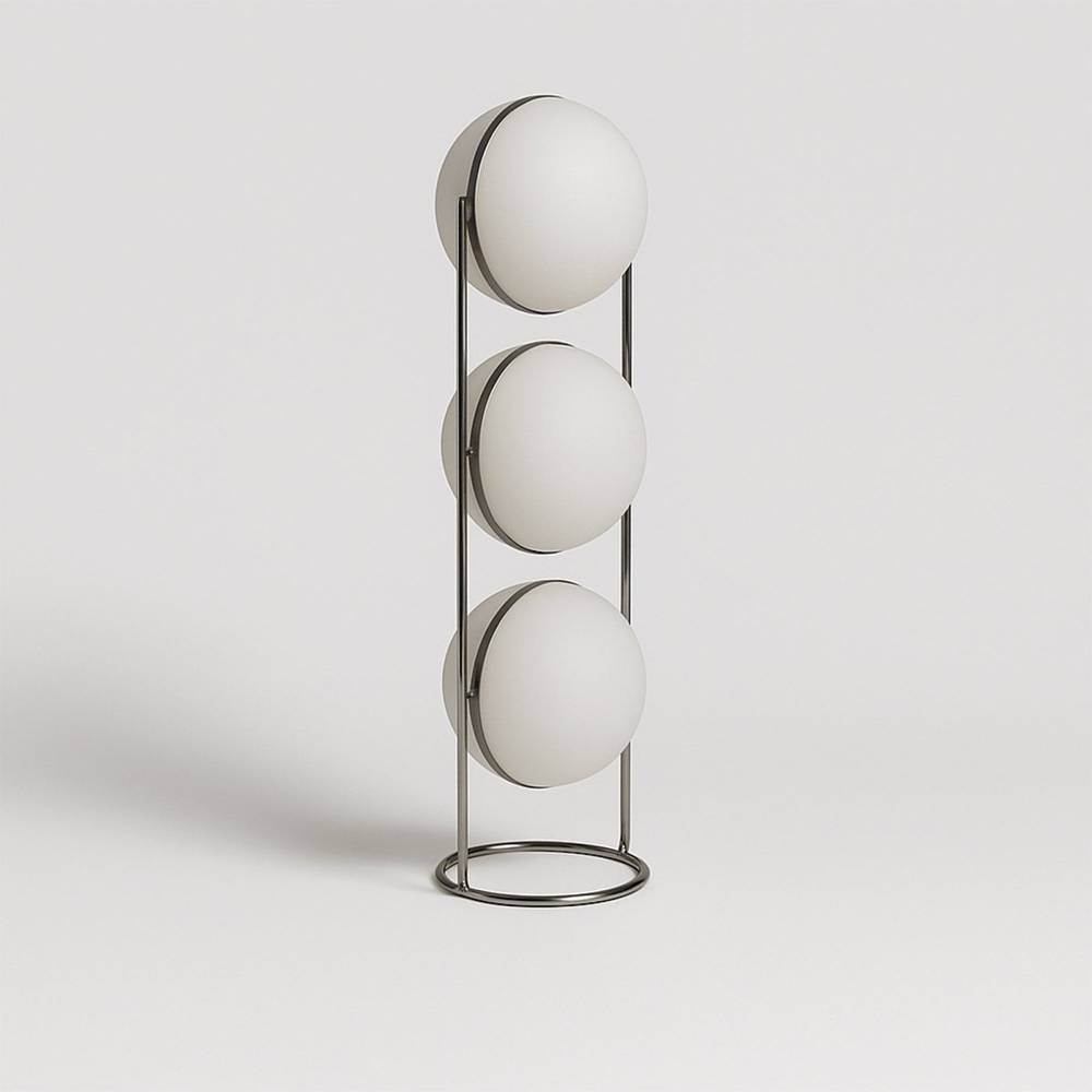 Rasu Floor Lamp | Stable, Slim Design with Adjustable Brightness for Living Room & Bedroom Use