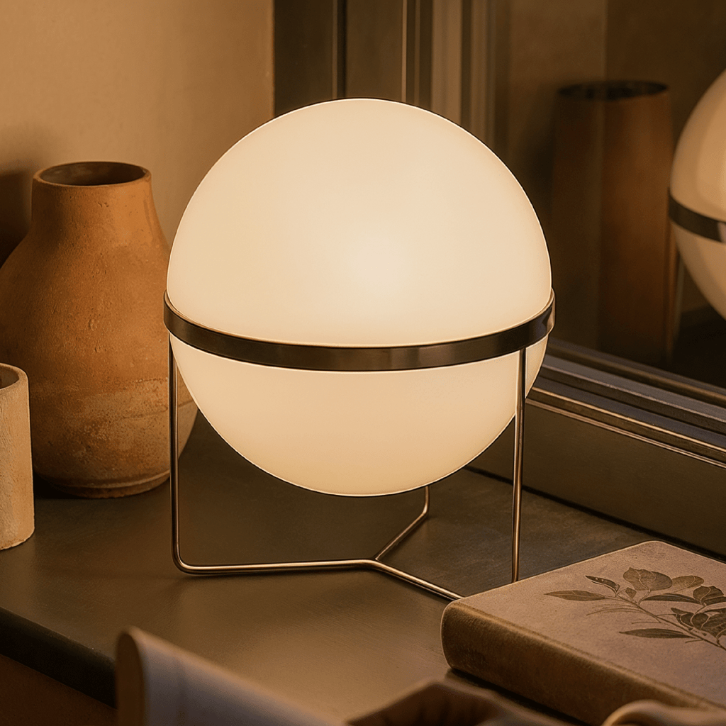 Rasu Floor Lamp | Stable, Slim Design with Adjustable Brightness for Living Room & Bedroom Use