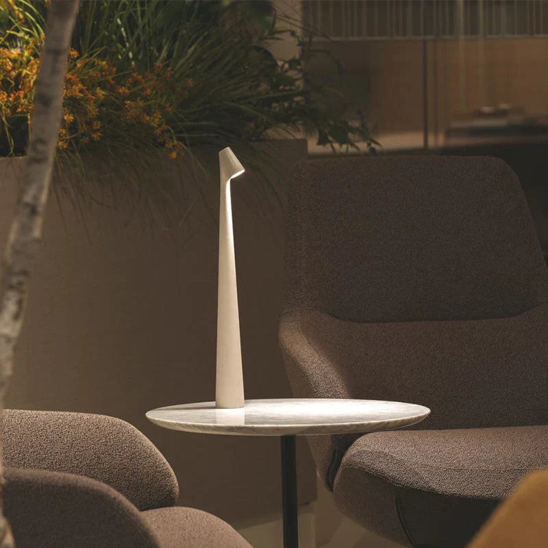 Wick Lamp - Electric Candle Table Lamp: Chic and Stylish Portable LED Candle Light Solution