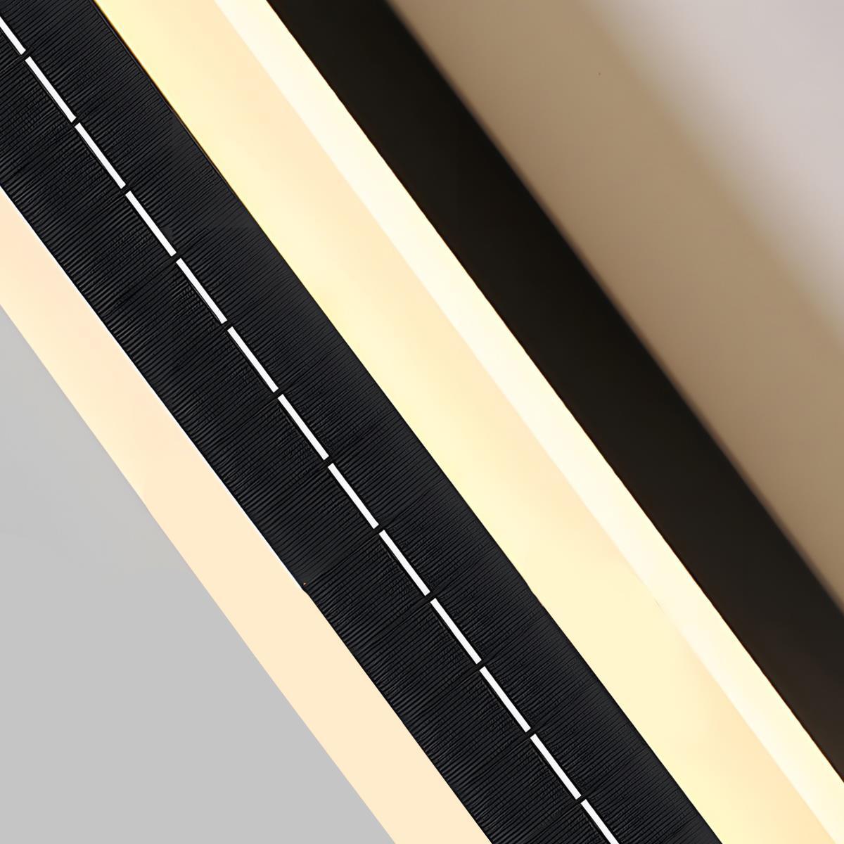 Solar-Powered Waterproof LED Strip Outdoor Wall Lights – Adjustable Color Temperature 3000K-6000K for Porch, Patio & Garden