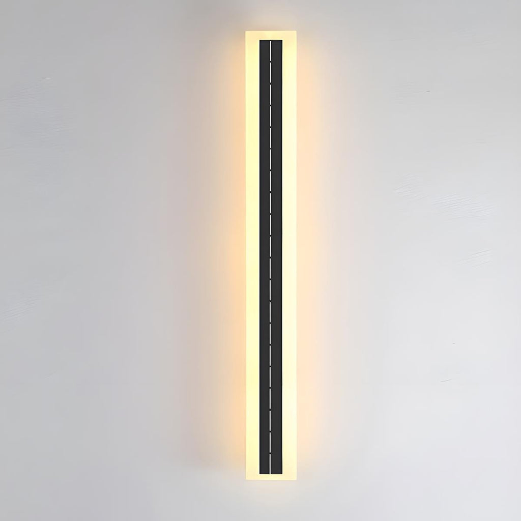 Solar-Powered Waterproof LED Strip Outdoor Wall Lights – Adjustable Color Temperature 3000K-6000K for Porch, Patio & Garden