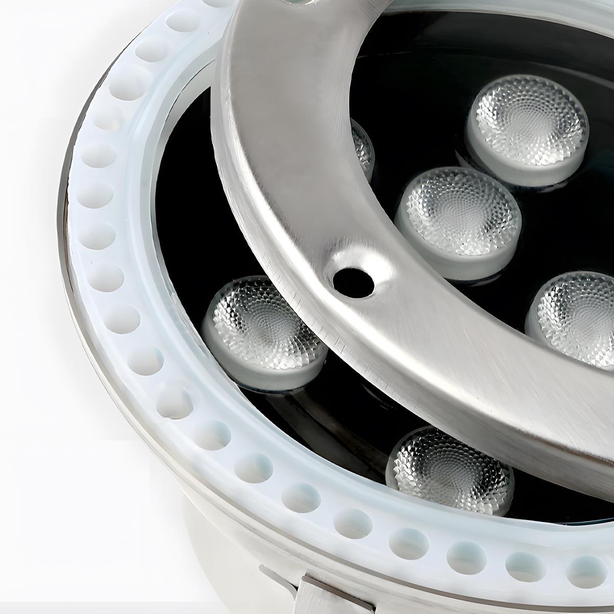 Solar Waterproof Underwater LED Spot Lights – Outdoor Submersible Pool & Fountain Lighting