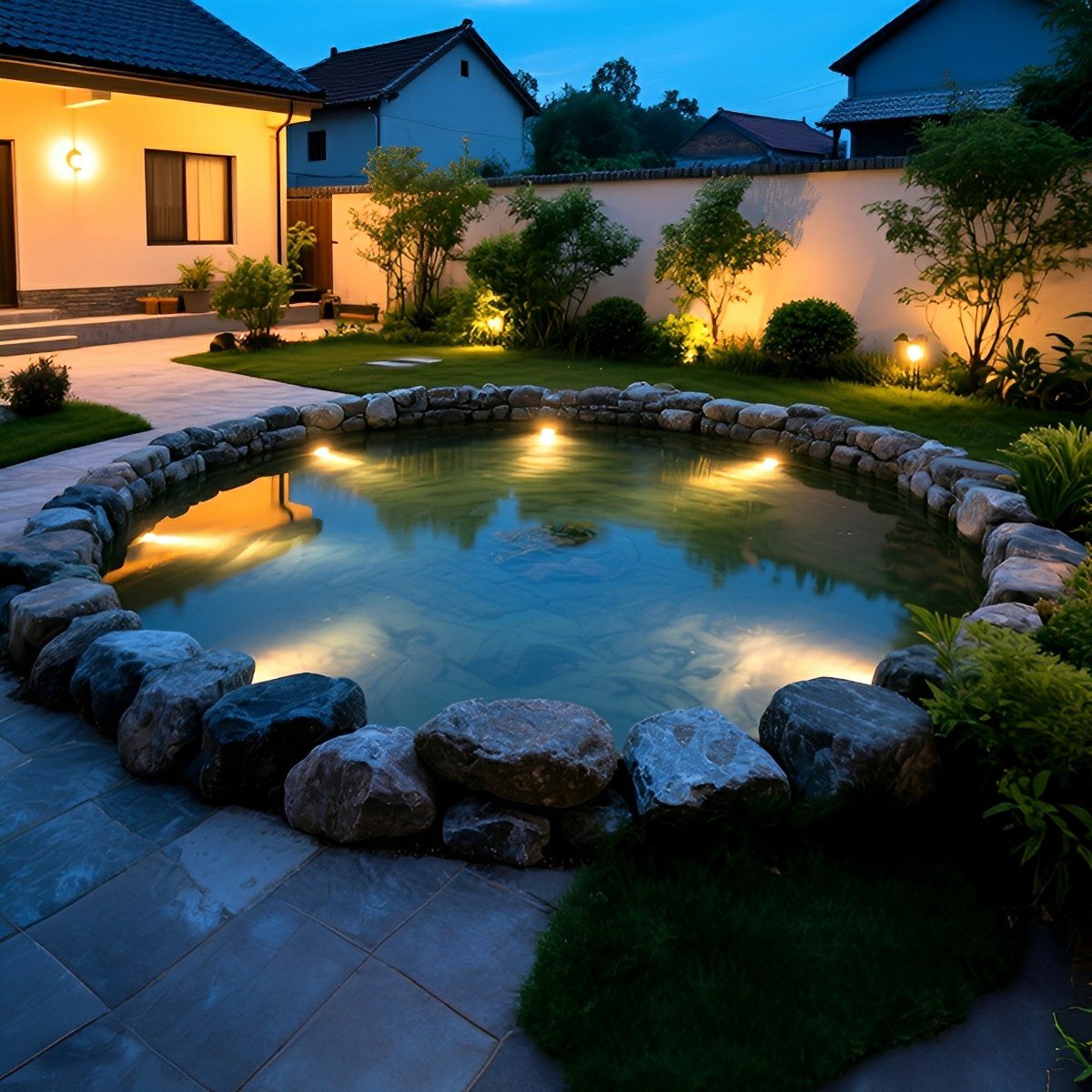 Solar Waterproof Underwater LED Spot Lights – Outdoor Submersible Pool & Fountain Lighting