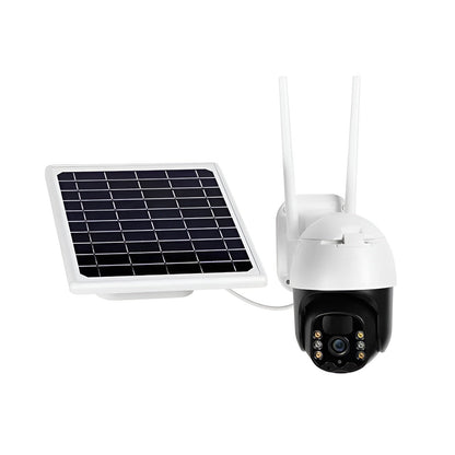 Smart Wireless Solar Surveillance Camera with Night Vision & Motion Detection for Outdoor Security