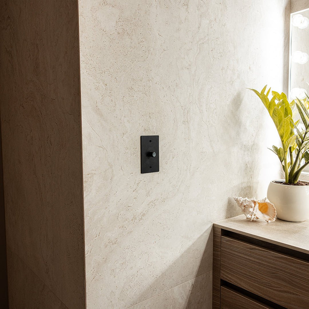 Brass Rotary Dimmer Switch | Heavy-Duty, UL Certified & Ideal for Home Lighting Control