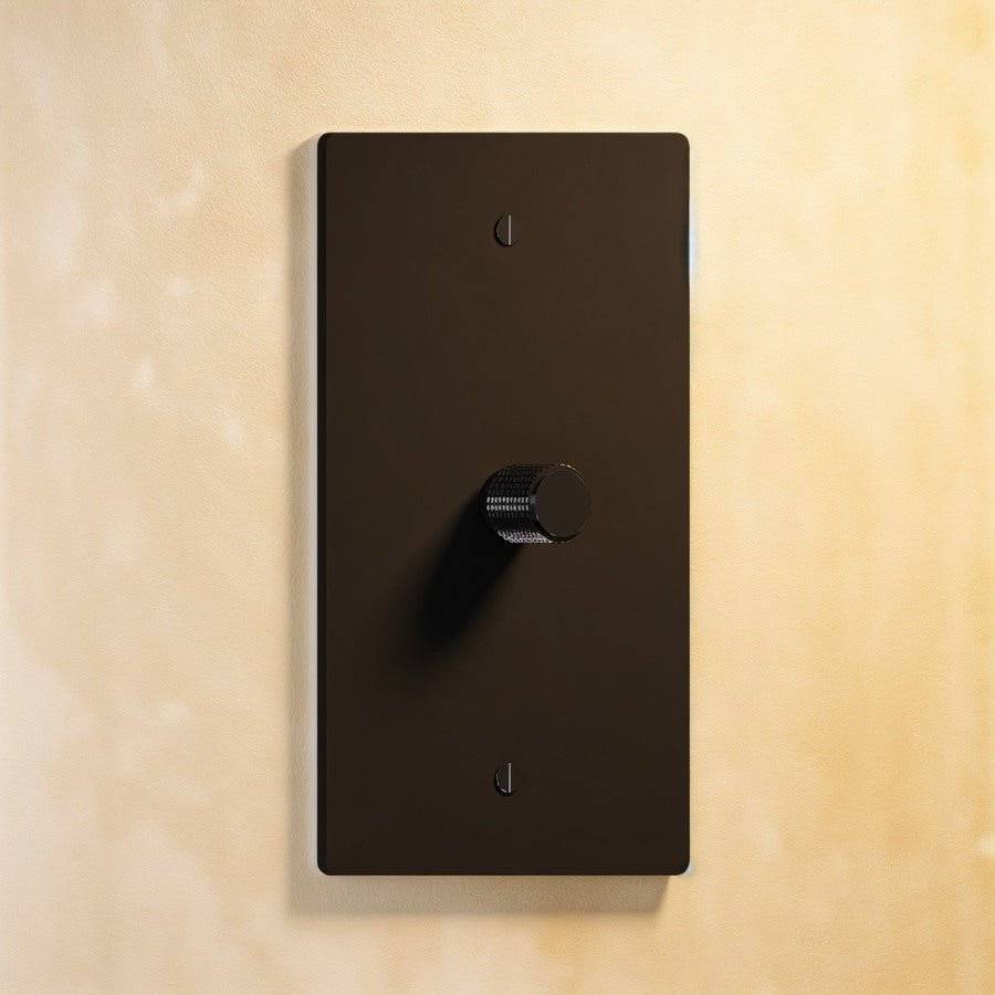 Brass Rotary Dimmer Switch | Heavy-Duty, UL Certified & Ideal for Home Lighting Control