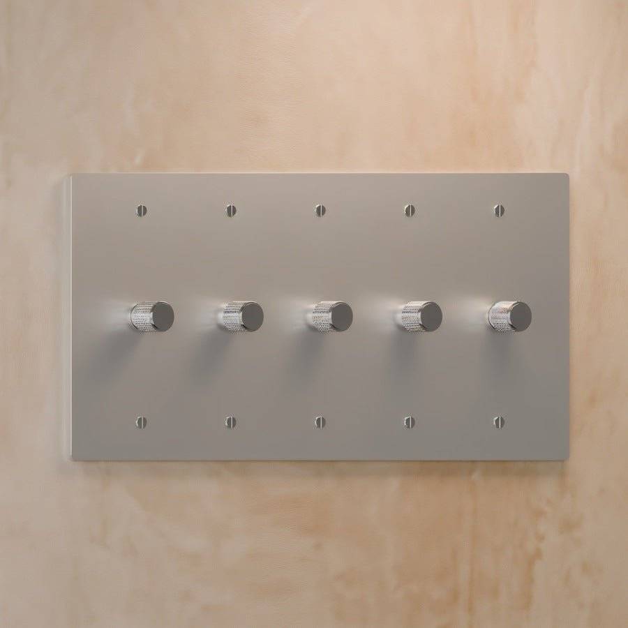 Brass Rotary Dimmer Switch | Heavy-Duty, UL Certified & Ideal for Home Lighting Control
