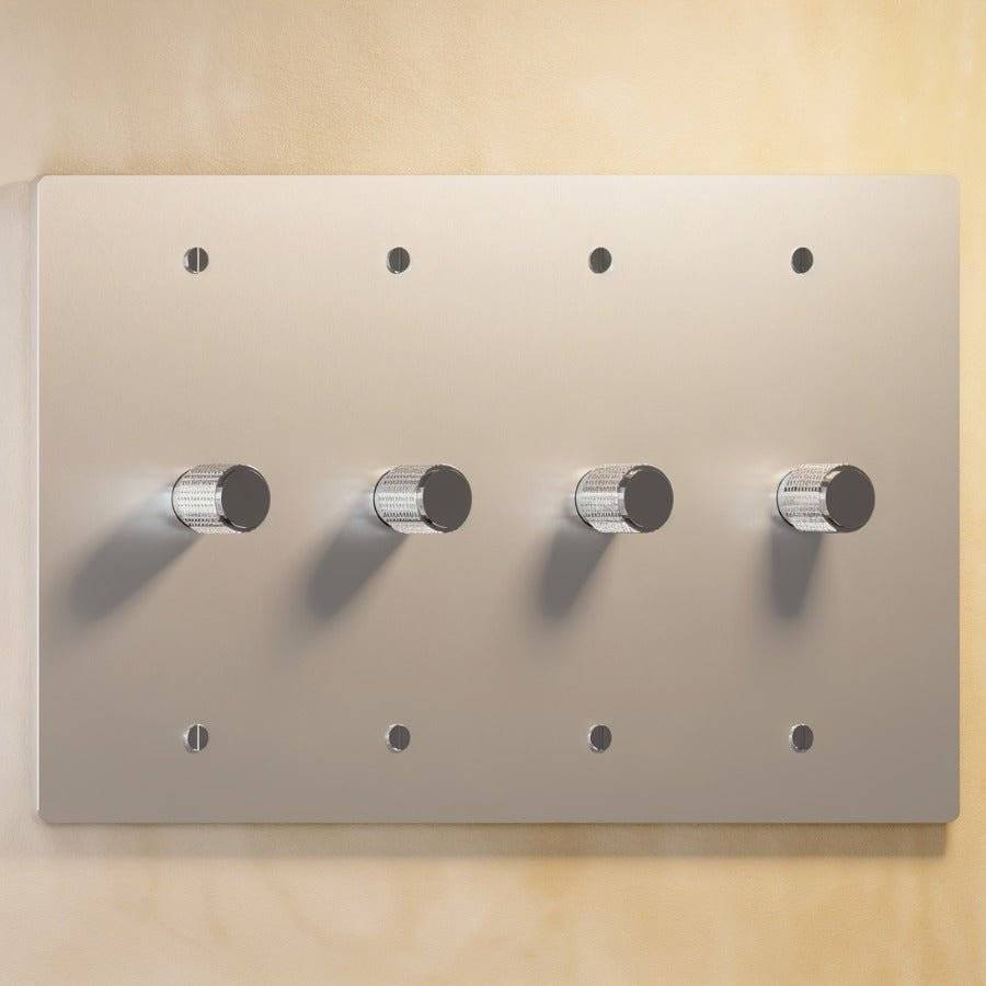 Brass Rotary Dimmer Switch | Heavy-Duty, UL Certified & Ideal for Home Lighting Control
