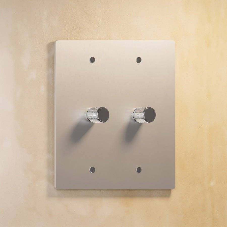 Brass Rotary Dimmer Switch | Heavy-Duty, UL Certified & Ideal for Home Lighting Control