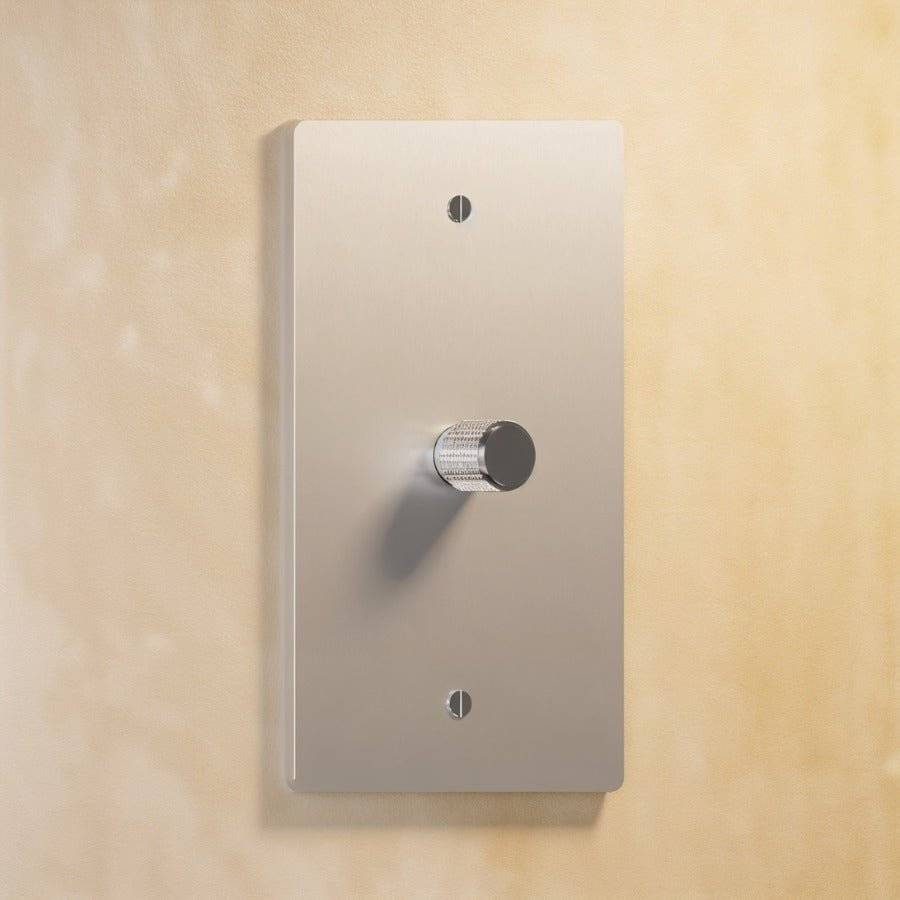 Brass Rotary Dimmer Switch | Heavy-Duty, UL Certified & Ideal for Home Lighting Control