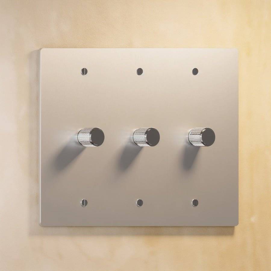 Brass Rotary Dimmer Switch | Heavy-Duty, UL Certified & Ideal for Home Lighting Control