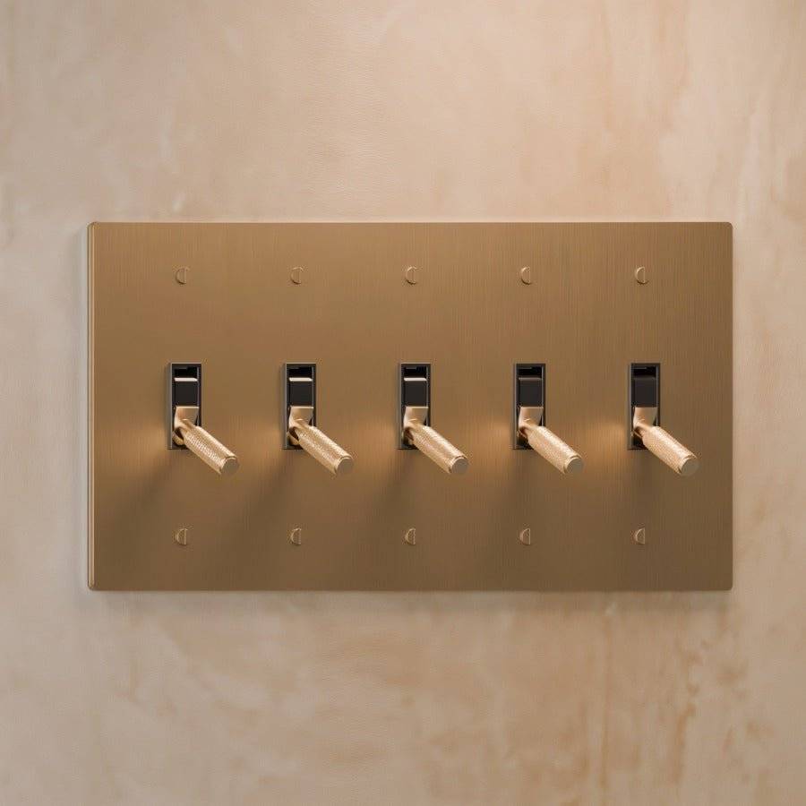 Brass Toggle Switch | Heavy-Duty, UL Certified & Ideal for Home Renovation and Electrical Upgrades