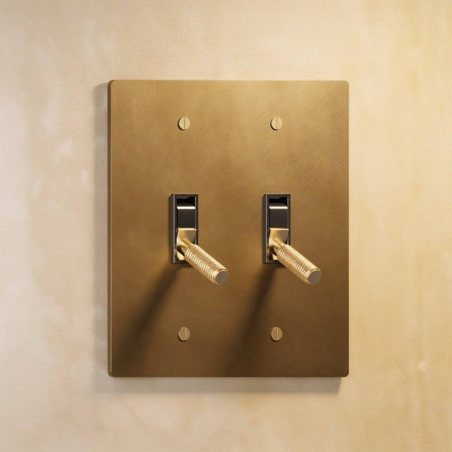Brass Toggle Switch | Heavy-Duty, UL Certified & Ideal for Home Renovation and Electrical Upgrades