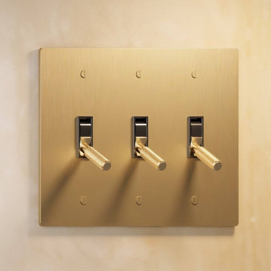 Brass Toggle Switch | Heavy-Duty, UL Certified & Ideal for Home Renovation and Electrical Upgrades
