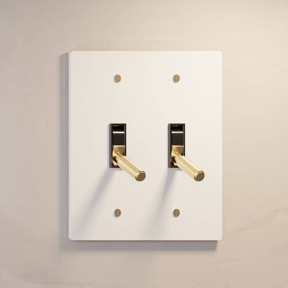 Brass Toggle Switch | Heavy-Duty, UL Certified & Ideal for Home Renovation and Electrical Upgrades