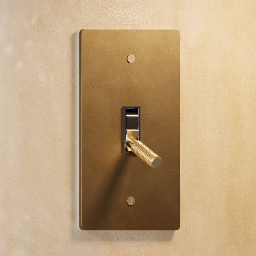Brass Toggle Switch | Heavy-Duty, UL Certified & Ideal for Home Renovation and Electrical Upgrades