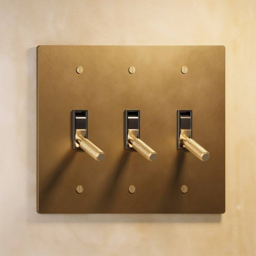 Brass Toggle Switch | Heavy-Duty, UL Certified & Ideal for Home Renovation and Electrical Upgrades