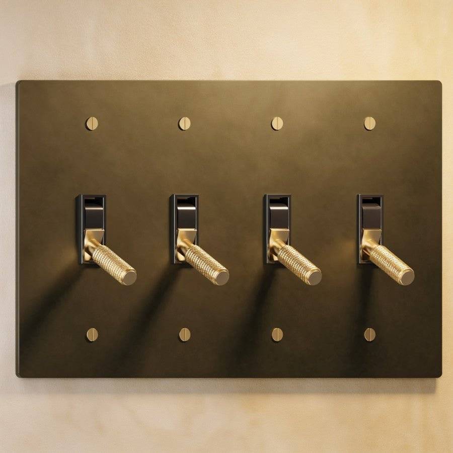 Brass Toggle Switch | Heavy-Duty, UL Certified & Ideal for Home Renovation and Electrical Upgrades