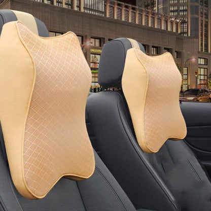 Neck Rest Cushion for Car Seats | 3D Memory Foam Pillow for Neck Pain Relief