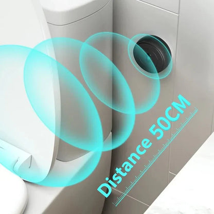 Touchless Intelligent Auto-Flush Sensor - Adjustable Automatic Toilet Flush Kit