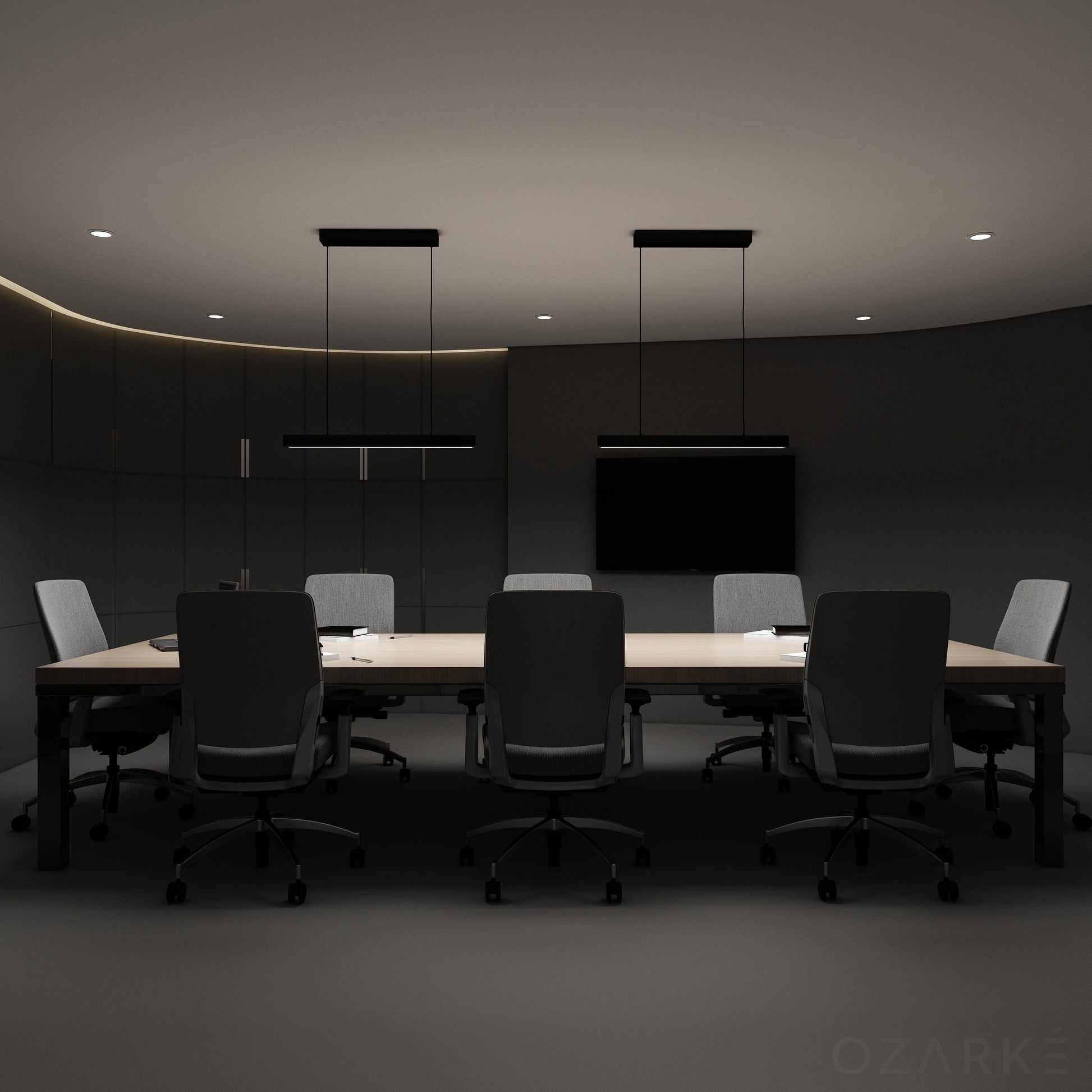 LED Pendant Light Fixture - Modern Adjustable Hanging Lamp - Ideal for Kitchen, Dining Room & Living Spaces