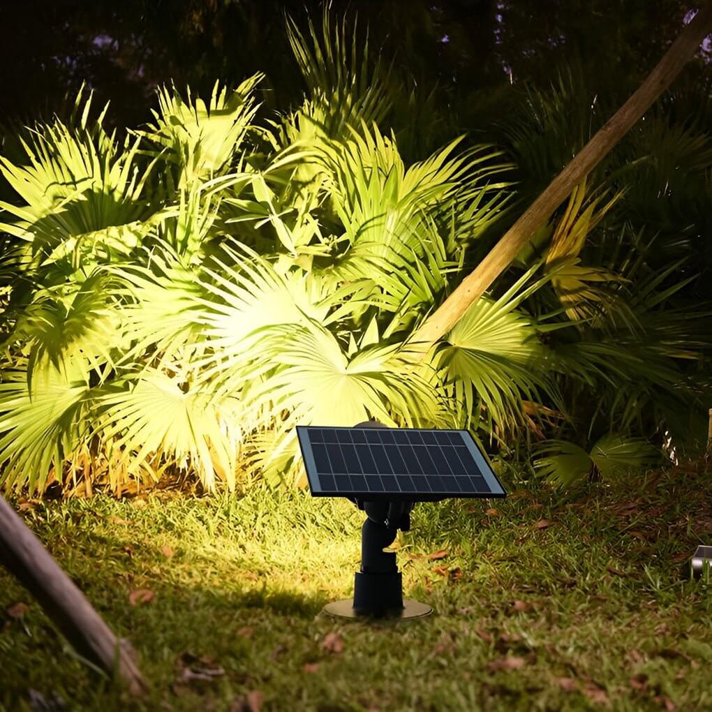 Adjustable Solar-Powered Outdoor Spot Lights for Trees and Landscape Lighting