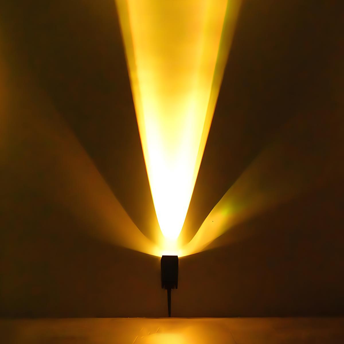 Solar LED Spot Lights Outdoor – Adjustable Multi-Zoom Waterproof Landscape Lighting, 12H Battery, Warm White & RGB Options for Garden & Yard