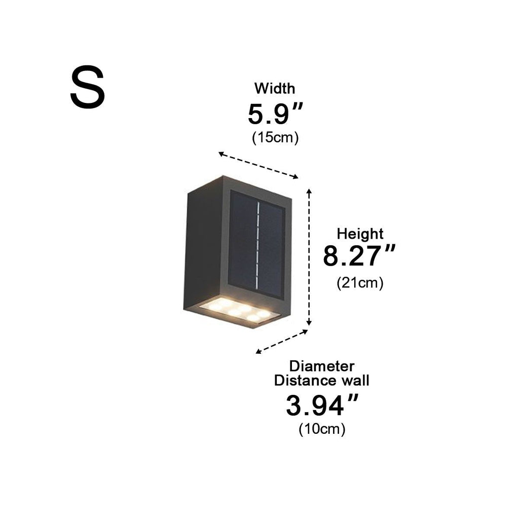 Waterproof LED Straight Wall Light Fixture for Outdoor & Indoor Use, Energy-Efficient Illumination